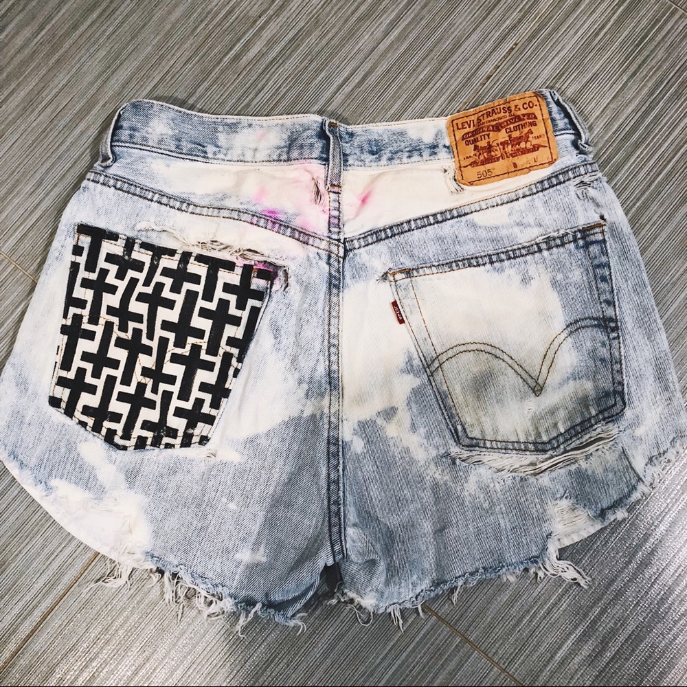 The Laundry Room Denim Shorts Levi